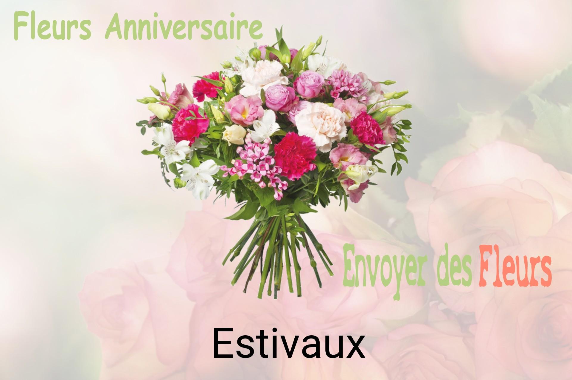 Bouquet de fleurs d’anniversaire livré à Estivaux